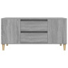 Szafka pod TV, szary dąb sonoma, 102x44,5x50 cm