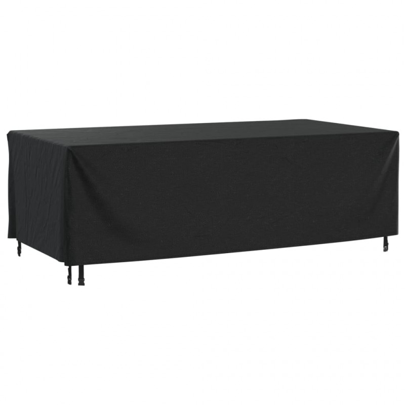 Pokrowiec na meble ogrodowe, czarny 229x113x73 cm, wodoszczelny