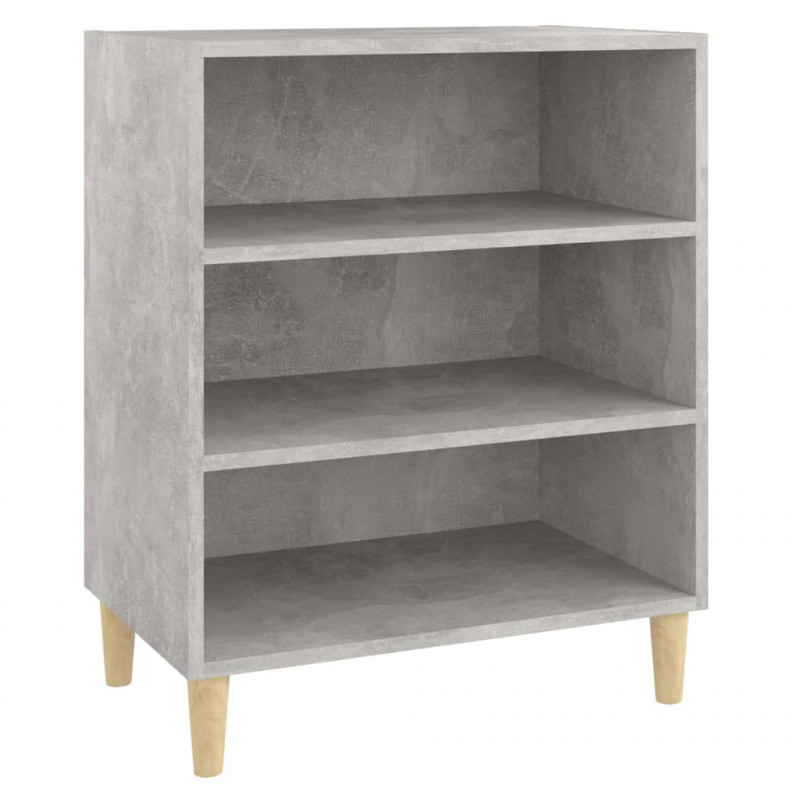 Szafka, szarość betonu, 57x35x70 cm, materiał drewnopochodny