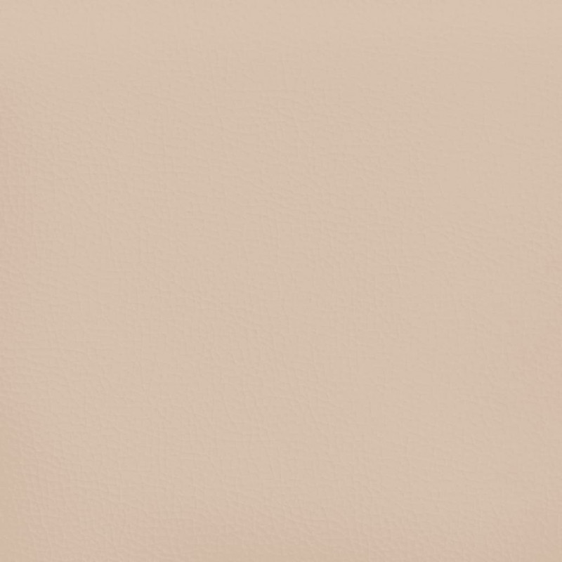 Zagłówek uszak, cappuccino, 147x23x118/128 cm, sztuczna skóra