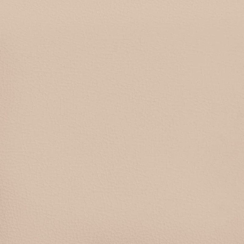 Zagłówek uszak, cappuccino, 147x16x118/128 cm, sztuczna skóra