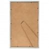 Ramki na zdjęcia, 3 szt., stołowe, srebrne, 13x18 cm, MDF