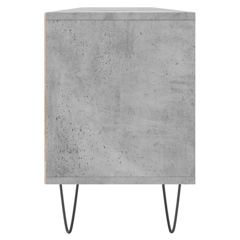 Szafka pod TV, szarość betonu, 150x30x44,5 cm