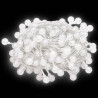 Lampki świąteczne, 20 m, 200 diod LED, zimna biel, 8 funkcji