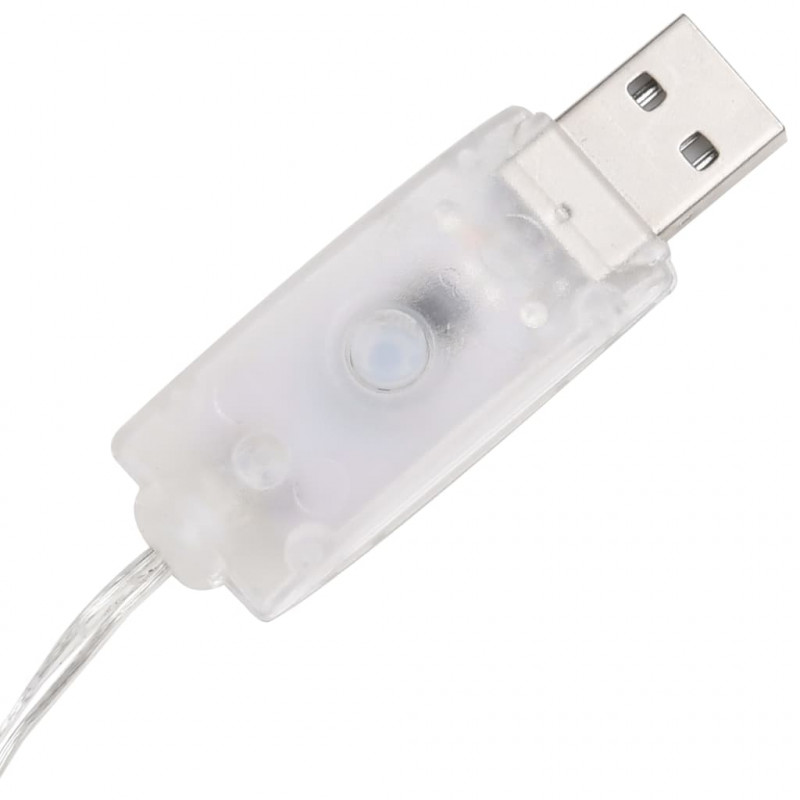 Stożek dekoracyjny, akrylowy, ciepłe białe LED, 90 cm