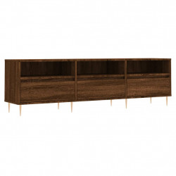 Szafka pod TV, brązowy dąb, 150x30x44,5 cm