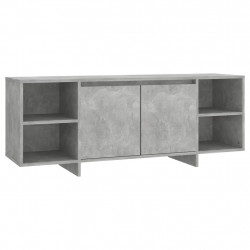 Szafka pod TV, szarość betonu, 130x35x50 cm