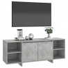 Szafka pod TV, szarość betonu, 130x35x50 cm