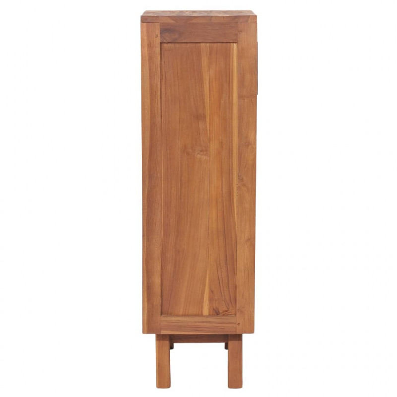 Komoda z 5 szufladami, 40x30x100 cm, lite drewno tekowe
