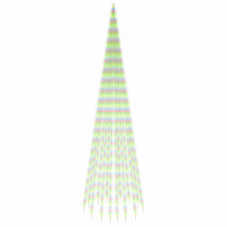 Choinka do montażu na maszcie, 1134 kolorowych LED, 800 cm