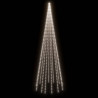 Choinka do montażu na maszcie, 732 zimnych białych LED, 500 cm