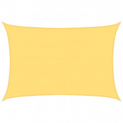 Żagiel przeciwsłoneczny, 160 g/m², beżowy, 5x6 m, HDPE