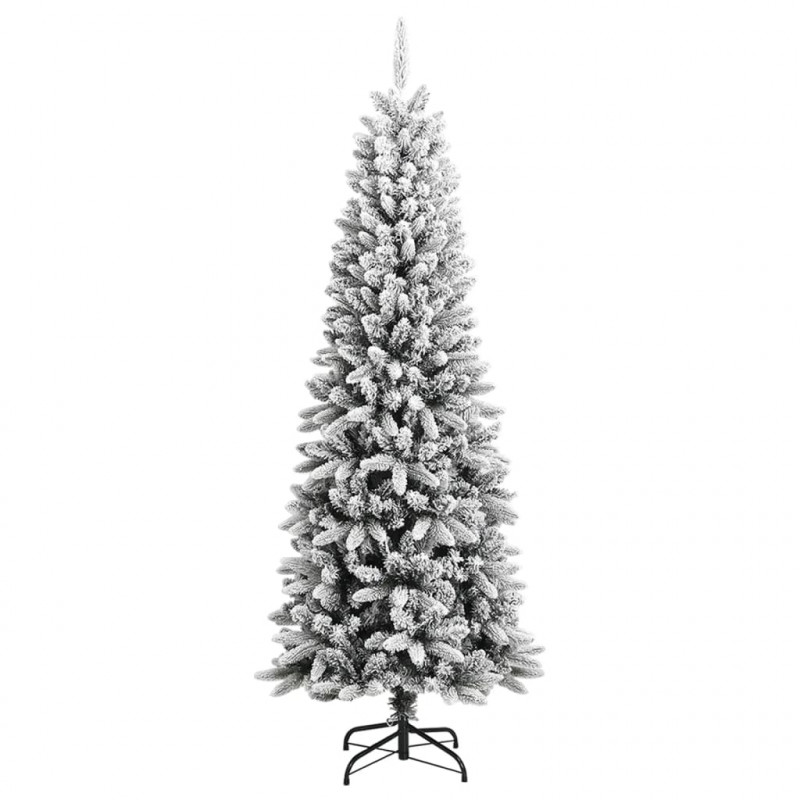 Sztuczna choinka pokryta śniegiem, 240 cm, PVC i PE