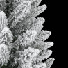 Sztuczna choinka pokryta śniegiem, 240 cm, PVC i PE