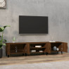 Szafka pod TV, brązowy dąb, 180x31,5x40 cm