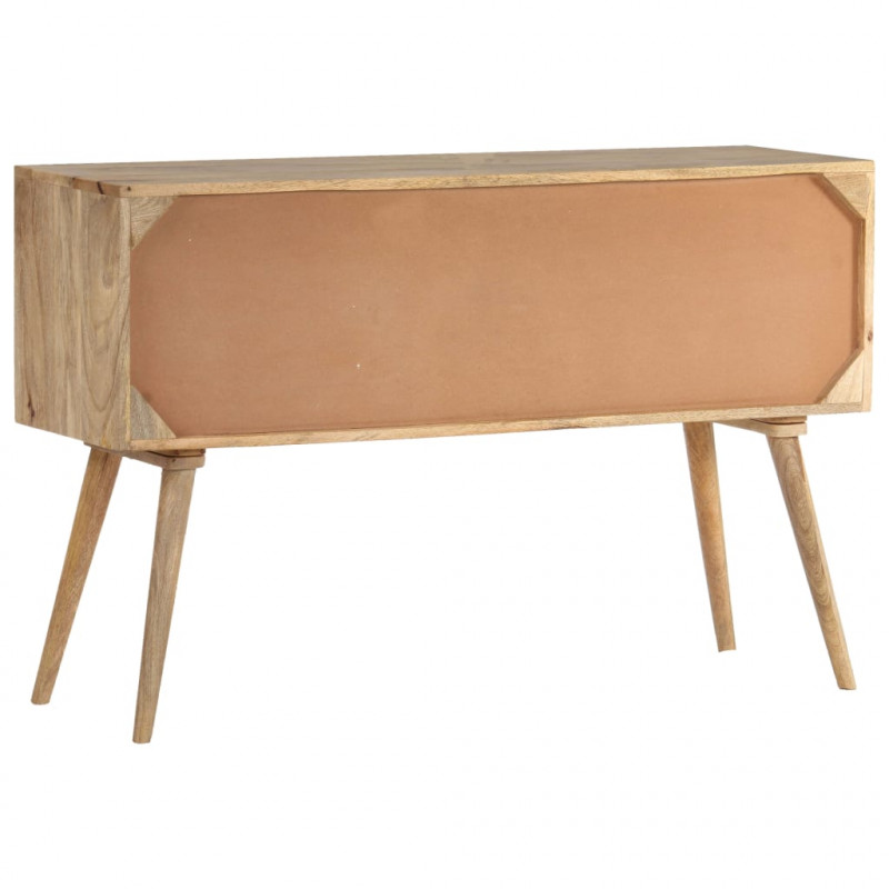 Szafka, 118x35x75 cm, lite drewno mango