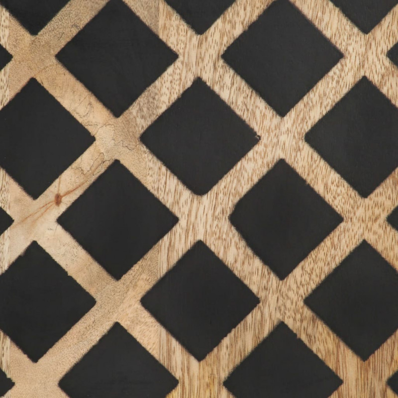 Szafka, 118x35x75 cm, lite drewno mango