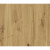 FMD Komoda z 2 drzwiczek, 80x34,9x89,9 cm, szary i dąb artisan
