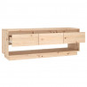 Szafka pod telewizor, 110,5x34x40 cm, lite drewno sosnowe