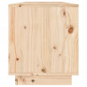 Szafka pod telewizor, 110,5x34x40 cm, lite drewno sosnowe