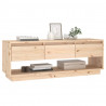 Szafka pod telewizor, 110,5x34x40 cm, lite drewno sosnowe
