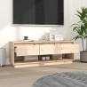 Szafka pod telewizor, 110,5x34x40 cm, lite drewno sosnowe