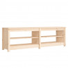 Szafka na buty, 160x36,5x50 cm, lite drewno sosnowe