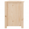 Szafka na buty, 160x36,5x50 cm, lite drewno sosnowe