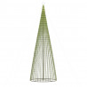 Stożkowa choinka z lampek, 1544 ciepłych białych LED, 500 cm