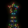 Choinka z lampek, z kołkami, 220 kolorowych LED, 180 cm