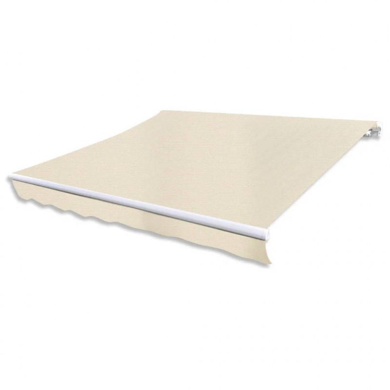 Markiza automatyczna, 400 cm, kremowa