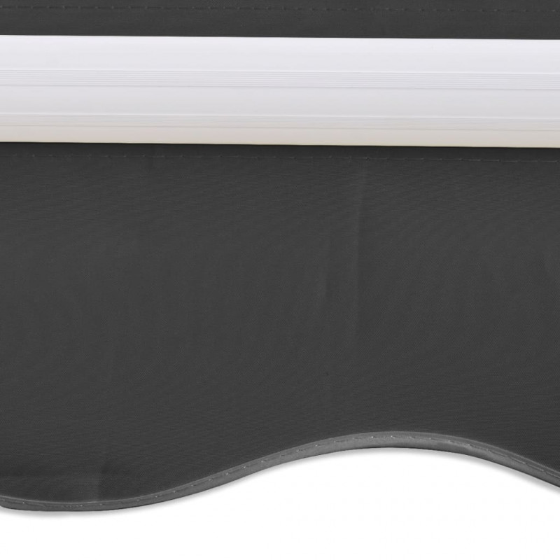 Markiza zwijana ręcznie, 300 cm, antracytowa