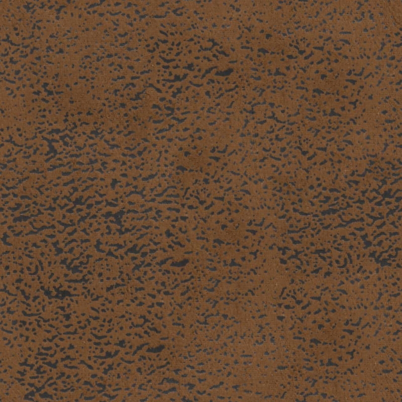 Ławka z poduszkami, brązowa, 120,5x65x75 cm, sztuczny zamsz