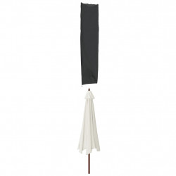 Pokrowce na parasol ogrodowy, 2 szt., 240x57/57 cm, Oxford 420D