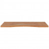 Blat biurka, 100x50x2,5 cm, prostokątny, lite drewno akacjowe