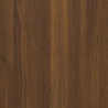 Stolik kawowy, brązowy dąb, 90x50x36,5 cm