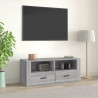 Szafka pod telewizor, szary dąb sonoma, 100x35x40 cm