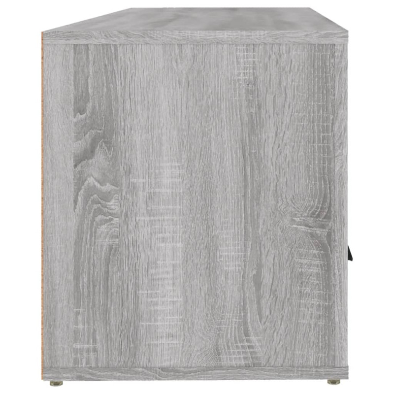 Szafka pod telewizor, szary dąb sonoma, 100x35x40 cm