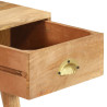 Stolik konsolowy, 90x45x75 cm, lite drewno mango