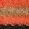Parawan balkonowy, wielokolorowy, 75x500 cm, HDPE