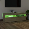 Szafka pod TV z oświetleniem LED, dąb sonoma, 120x35x40 cm