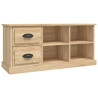 Szafka pod TV, kolor dąb sonoma, 102x35,5x47,5 cm