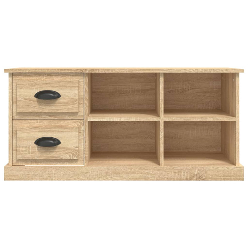 Szafka pod TV, kolor dąb sonoma, 102x35,5x47,5 cm
