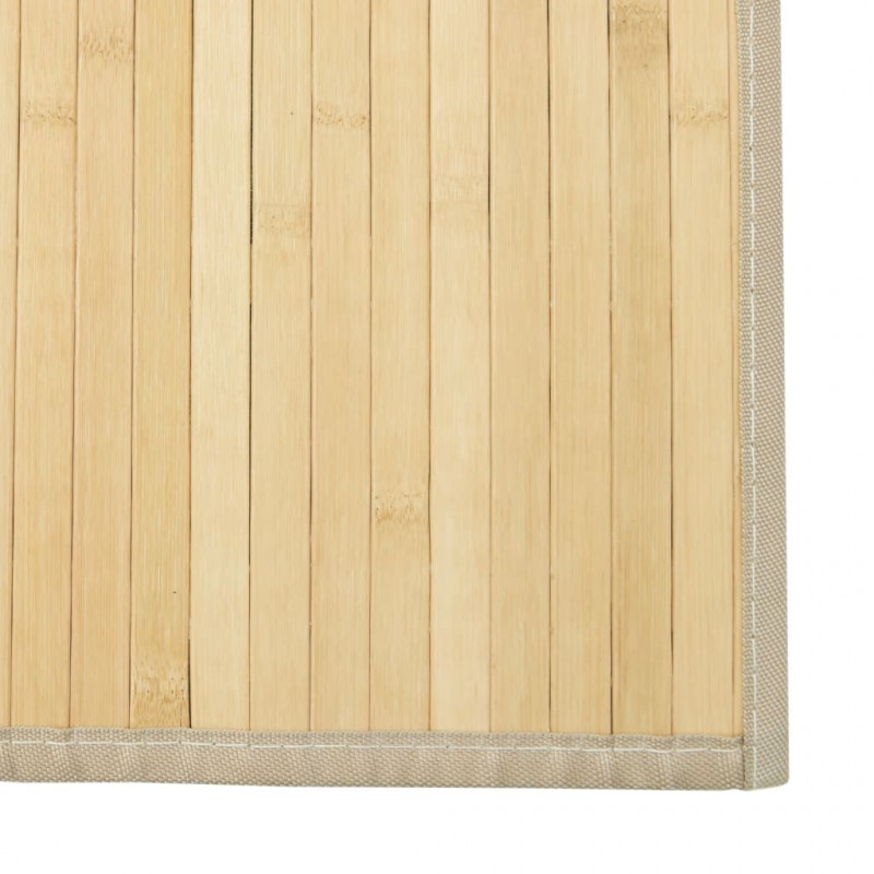 Dywan prostokątny, jasny naturalny, 60x1000 cm, bambusowy