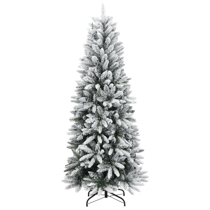 Sztuczna choinka, ośnieżona, 300 lampek LED, 240 cm