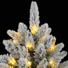 Sztuczna choinka, ośnieżona, 300 lampek LED, 240 cm