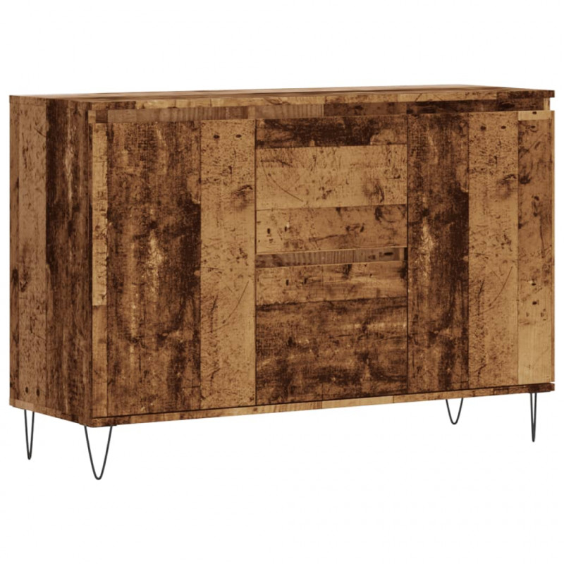 Szafka, stare drewno, 104x35x70 cm, materiał drewnopochodny