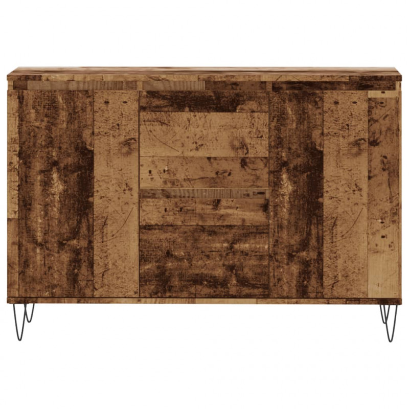 Szafka, stare drewno, 104x35x70 cm, materiał drewnopochodny