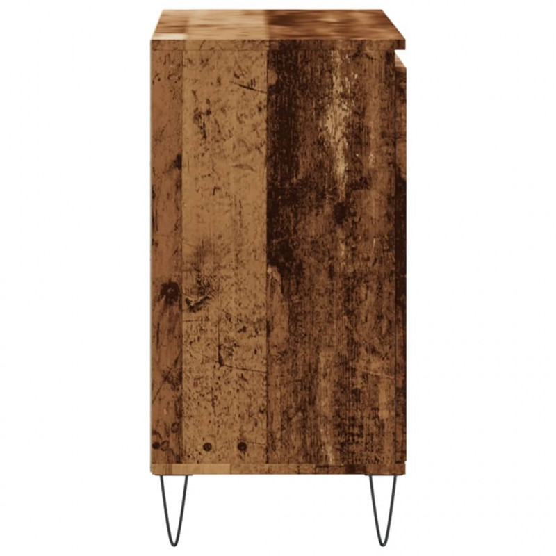 Szafka, stare drewno, 104x35x70 cm, materiał drewnopochodny