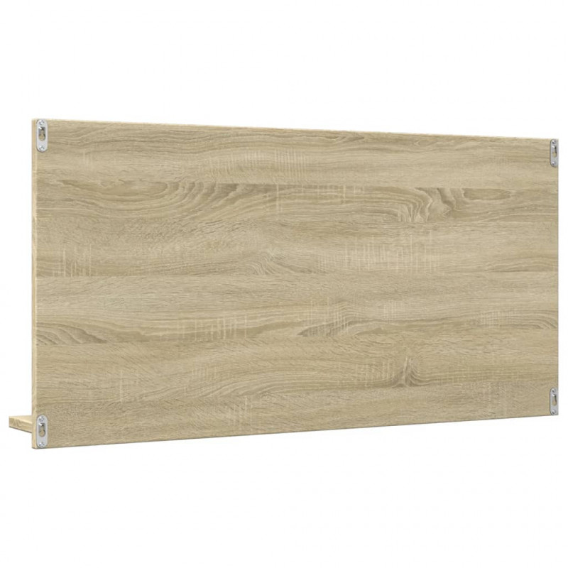 Szafka łazienkowa z lustrem, dąb sonoma, 90x11x45 cm